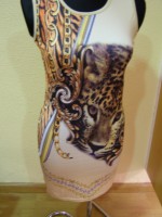 Vestido con tigre