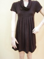 Vestido entretiempo con cuello 