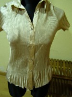Blusa de rayas finas 