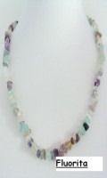 Collar de fluorita