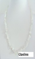 Collar de piedra opalina