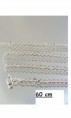 Cadena de plata 60cm 