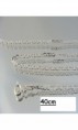 Cadena de plata 40cm